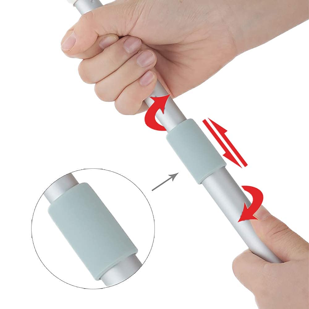 Extended Long Reach Stick Pole With Hook 45'' Reach Pole Hook Garment Pole For Closet Top,Curtain,High Area, Shelf