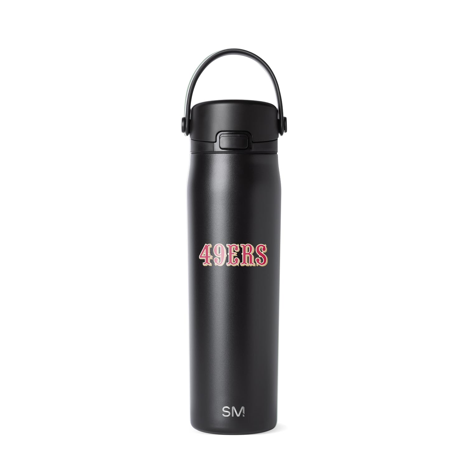 Simple Modern San Francisco 49ers Sport Water Bottle, Chug Lid | 24oz, NFL