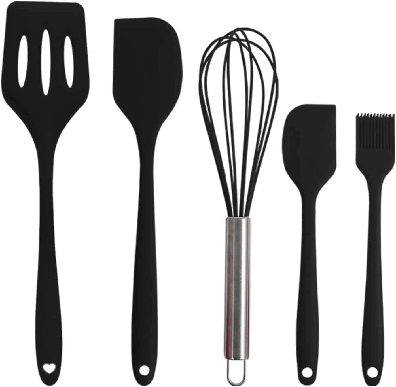Weprove Cooking UtensilsNonstock Kitchen Spatula Gadgets Cookware Sets For Baking Dessert And Mixing Ergonomically Designed Eas