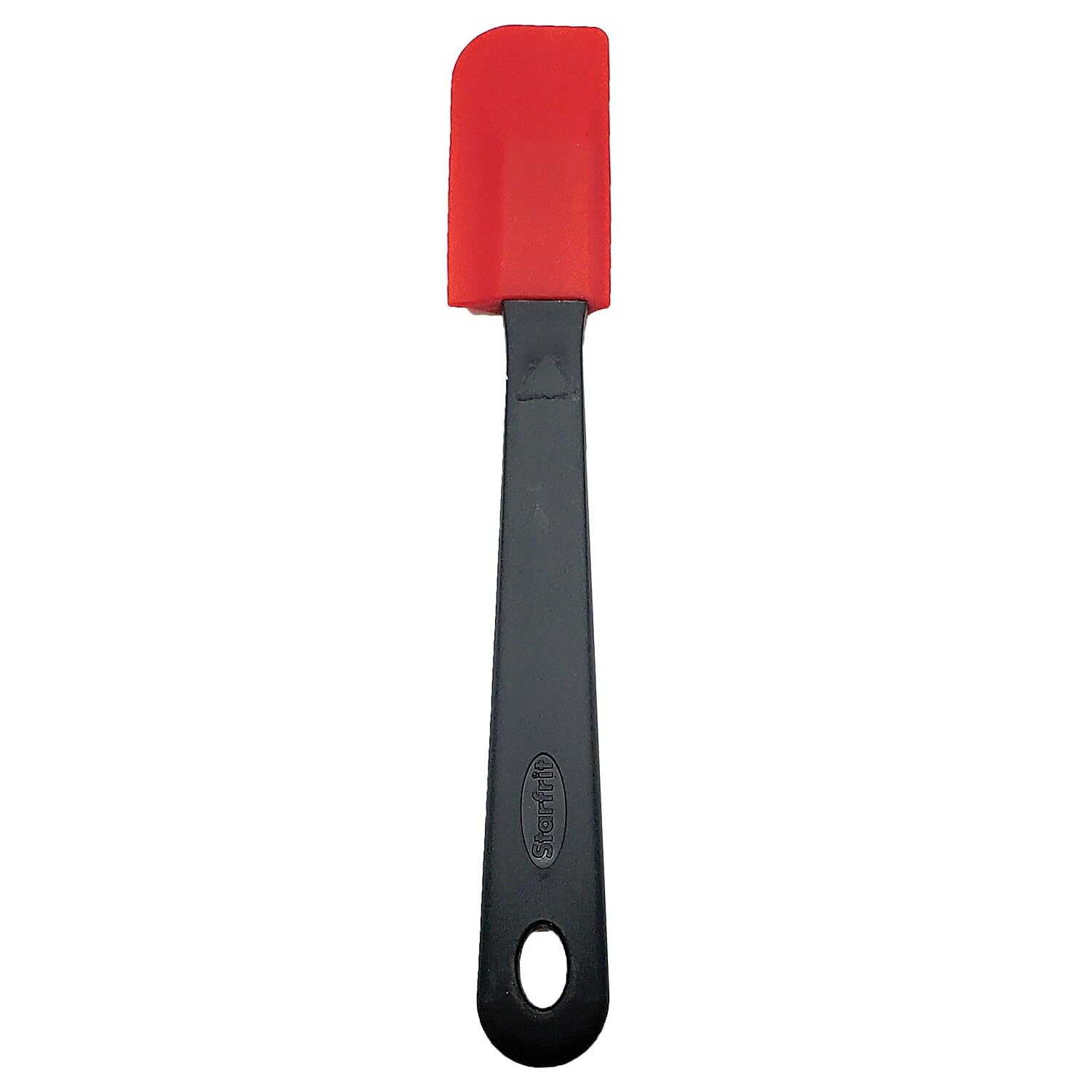 Starfrit Silicone And Nylon Spatula, Small, Red, 3'' X 0.4'' X 10.4''