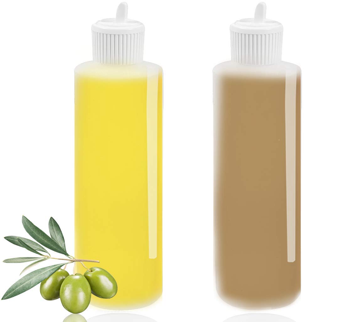 8 Oz Plastic Cylinder Bottle With Flip-Top Pour Spout (6)