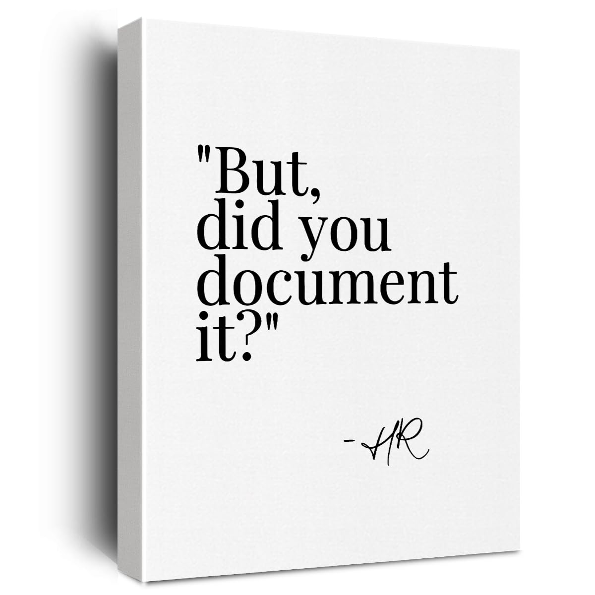 Human Resources Office Decor Canvas Wall Art Framed Hr Manager Director Gift Paintings Canvas Prints Hr Gifts For Coworkers Post