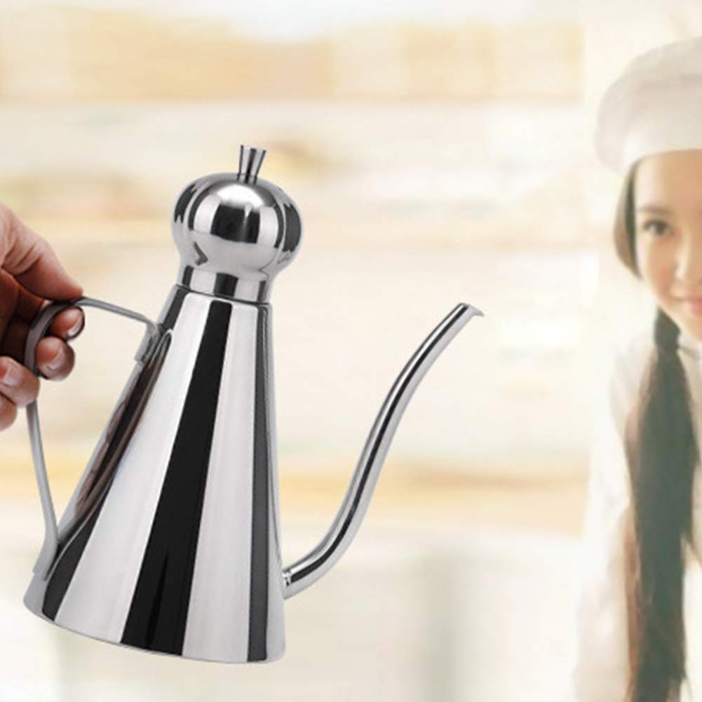 Olive Oil Storage Can, Oil Bottle Stainless Steel, Olive Oil Dispenser Olive Oil Can Storage Container,Vinegar Can Dispenser Pot