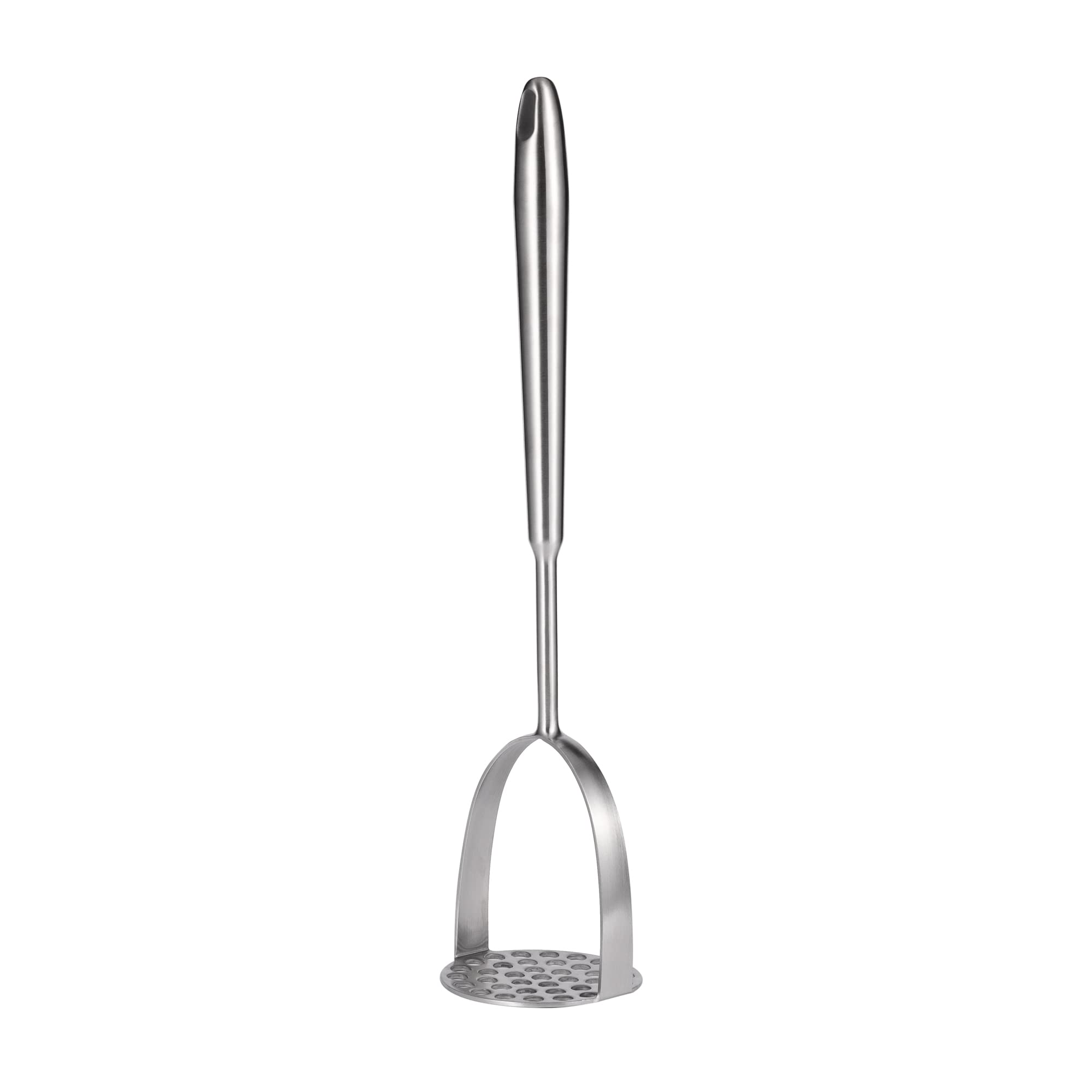 Imeea Potato Masher Sus304 Stainless Steel Potato Masher With Long Handle For Avocado, Mashed Potatoes, Beans, Vegetables, 13.8-