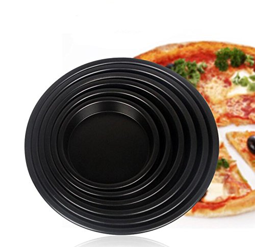 Mengbaobao Non-Stick Pizza Pan Pizza Tray Pie Cake Pans 6 Inch Round