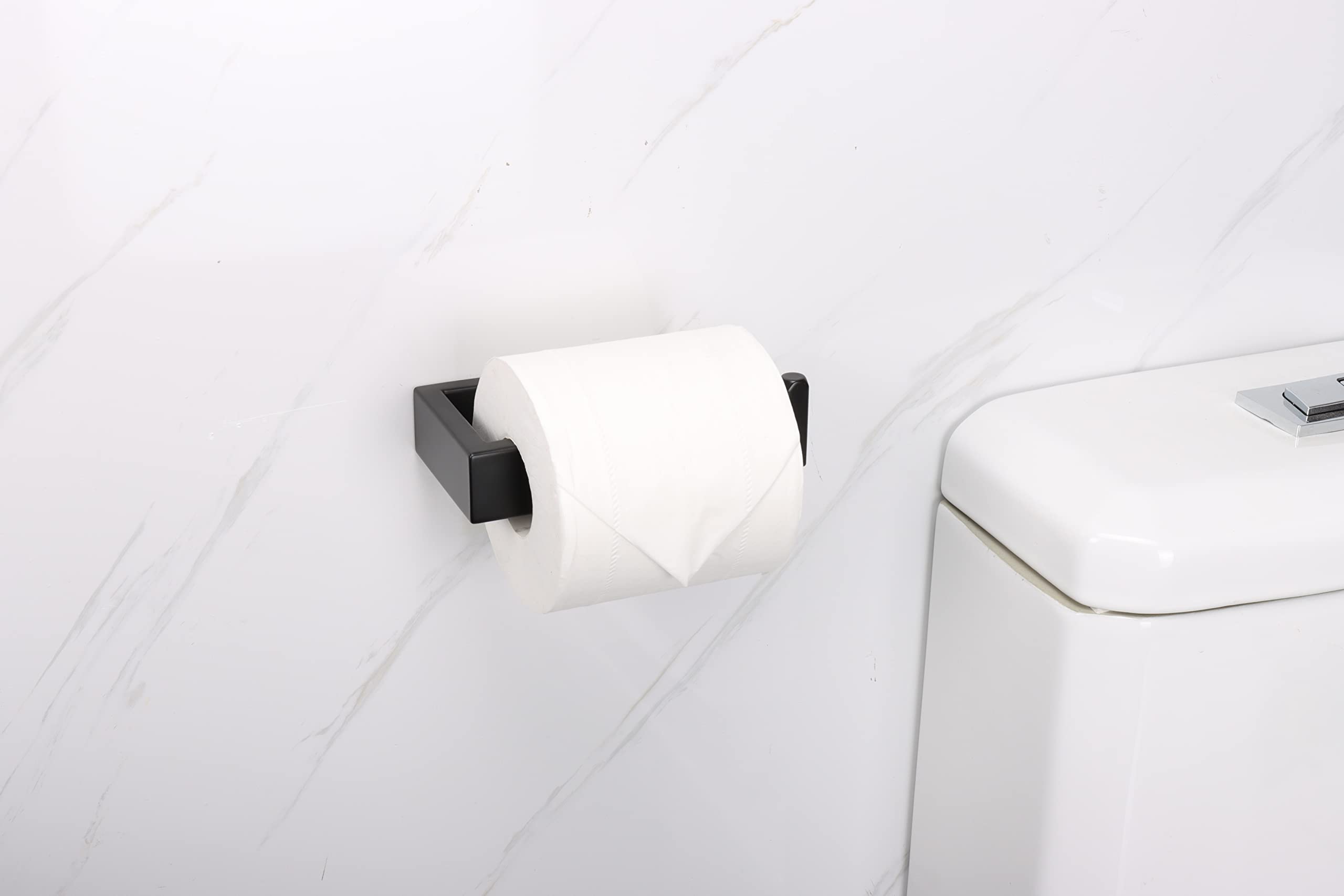 Tocten Toilet Paper Holder-Bathroom Tissue Holder Fit Big Roll Paper, Toilet Paper Roll Holder Wall Mounted Made Of Thicken 304