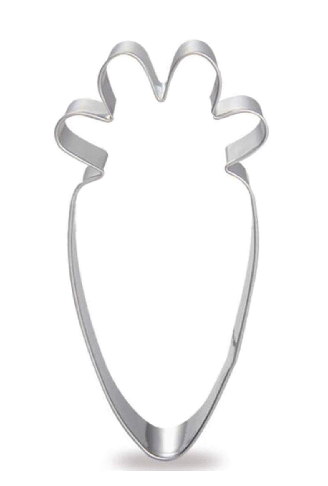 Wjsyshop Carrot Cookie Cutter Stainless Steel