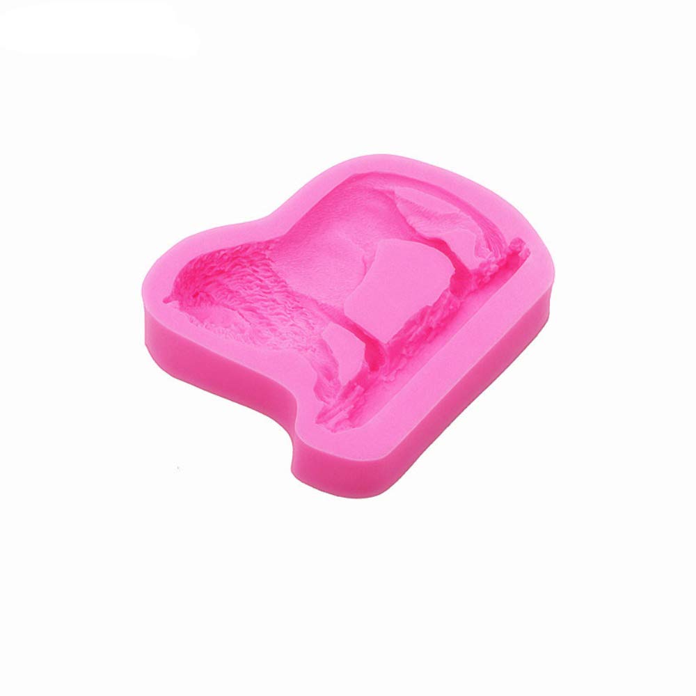 1Pc 3D Animal Beast Lion Silicone Mold For Diy Cupcake Cake Topper Decoration Soap Mould Fondant Mold Chocolate Candy Ice Cube G