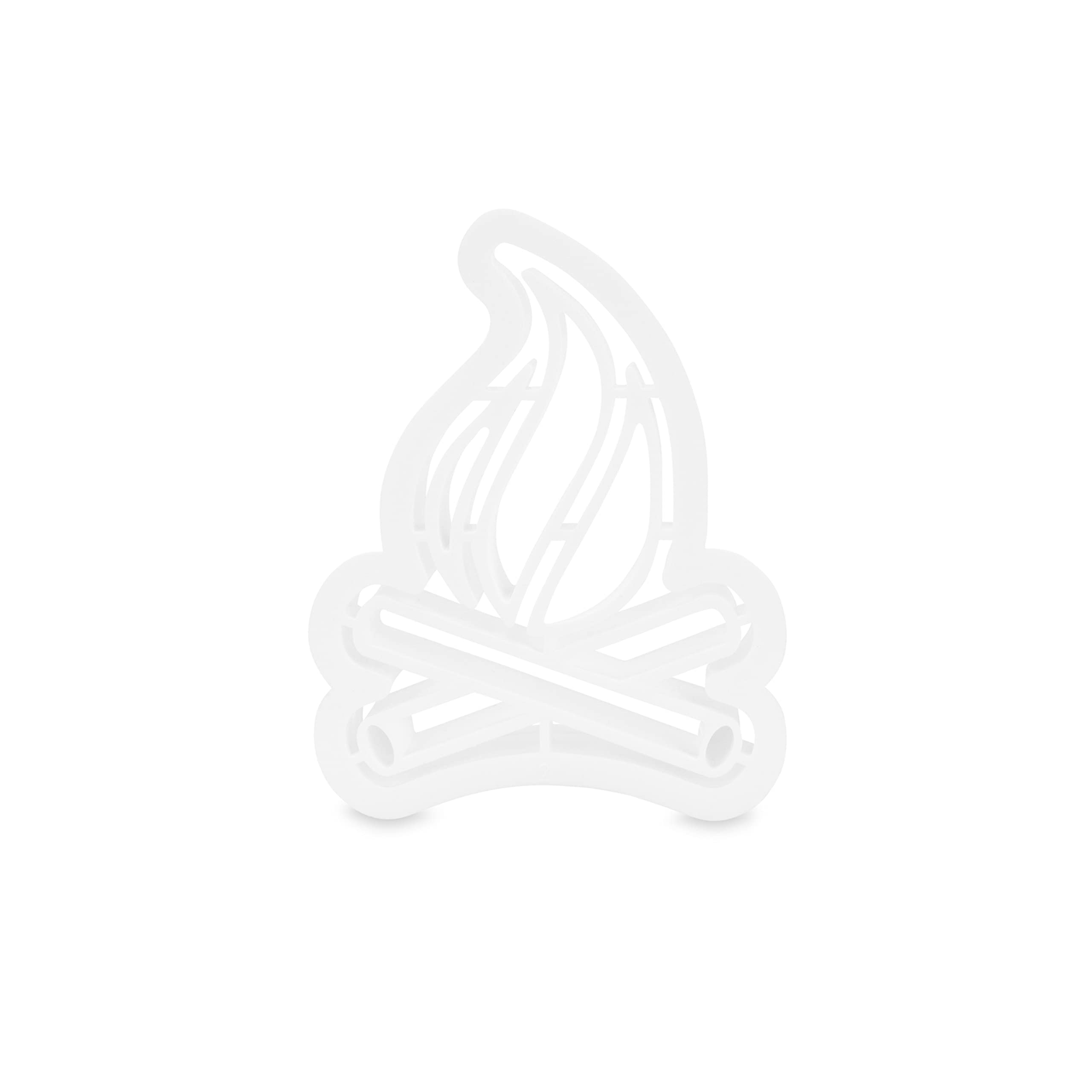 Camco 53369 Life Is Better At The Campsite Cookie Cutters - Perfect For Making Decorative Cookies - Includes (1) Campfire And (1