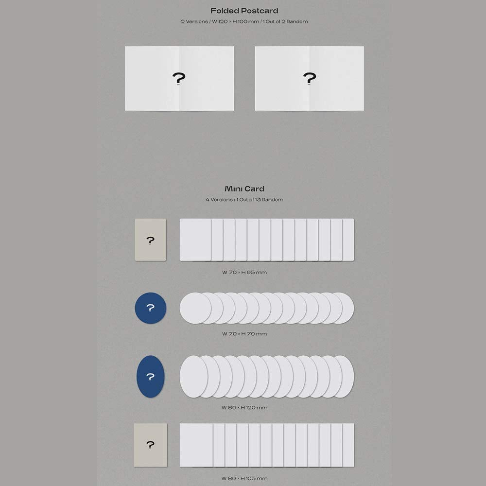 Seventeen - ; Semicolon Album Cd+Folded Poster(Random)+Extra Photocard+Kpop Premium Fashion Mask