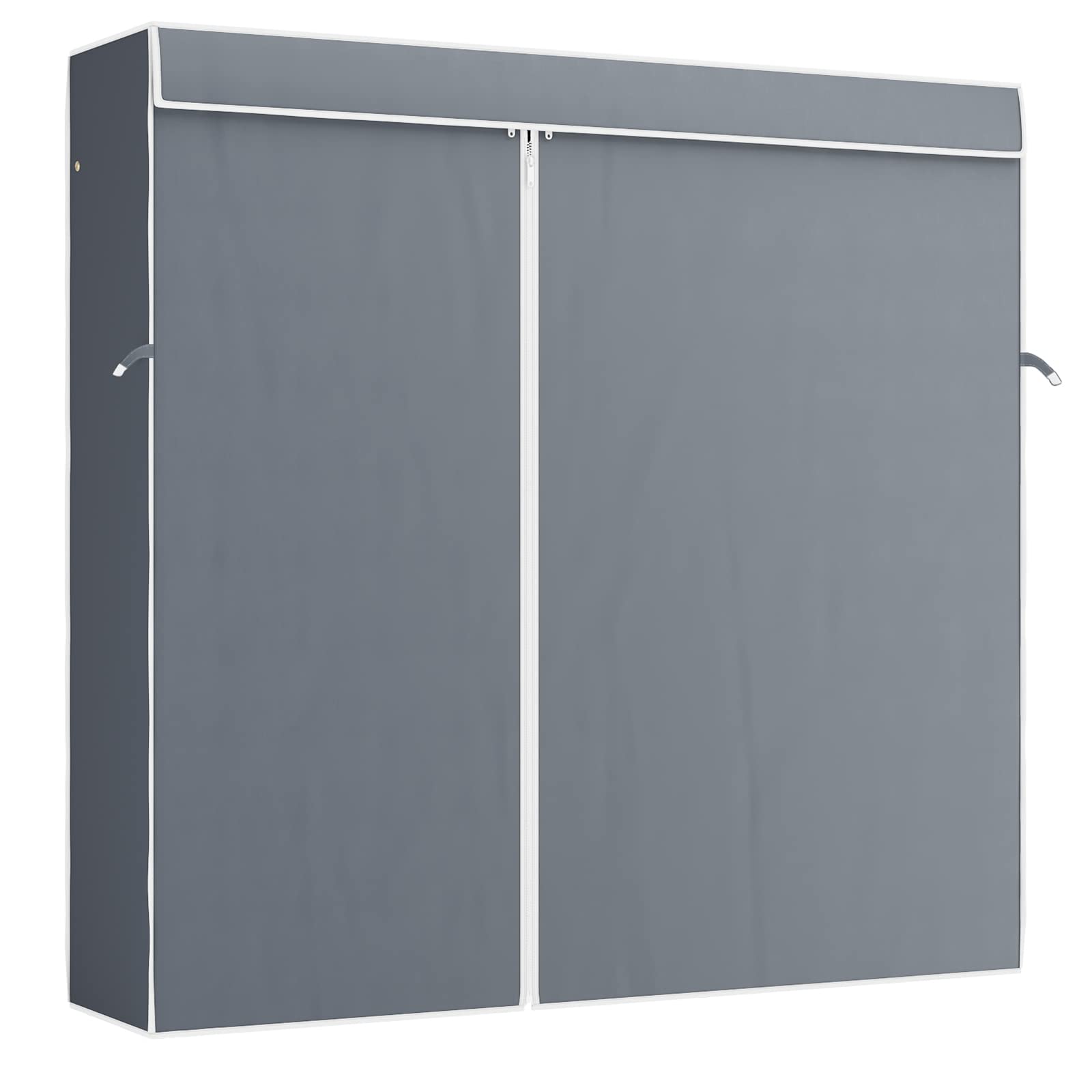 Vipek Garment Rack Cover Only For V6, Large Size Dustproof Clothes Cover Oxford Fabric Clothing Rack Covers With Zipper, 75.6''