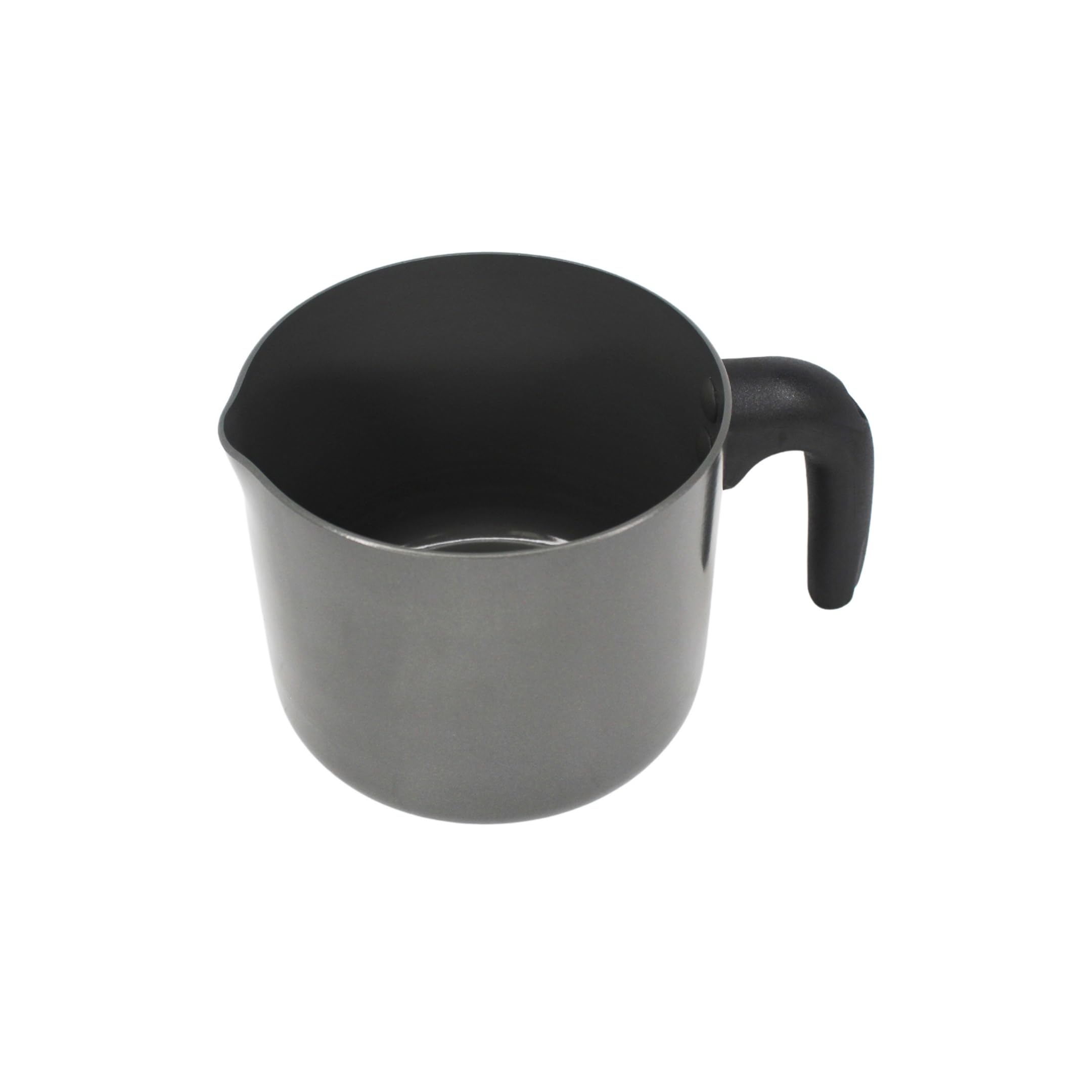 IMUSA 1.3 Qt Ceramic NonStick Milk Pot with Pour Spout - PFAS Free Aluminum Saucepan for Coffee, Sauces, Soups, Stews, Hot Bever