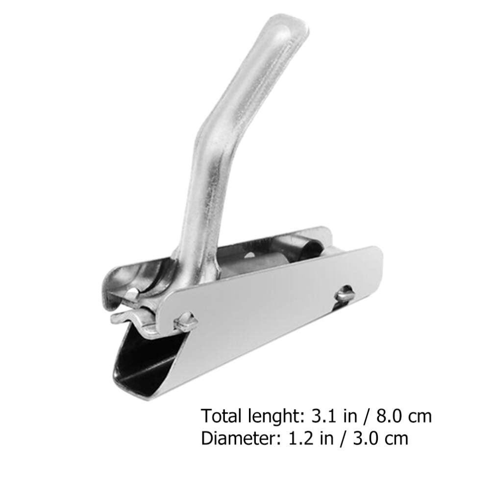 Hemoton 2Pcs Stainless Steel Nut Shell Cracker Pistachio Sheller Sunflower Seeds Peeler Walnut Pine Sheller