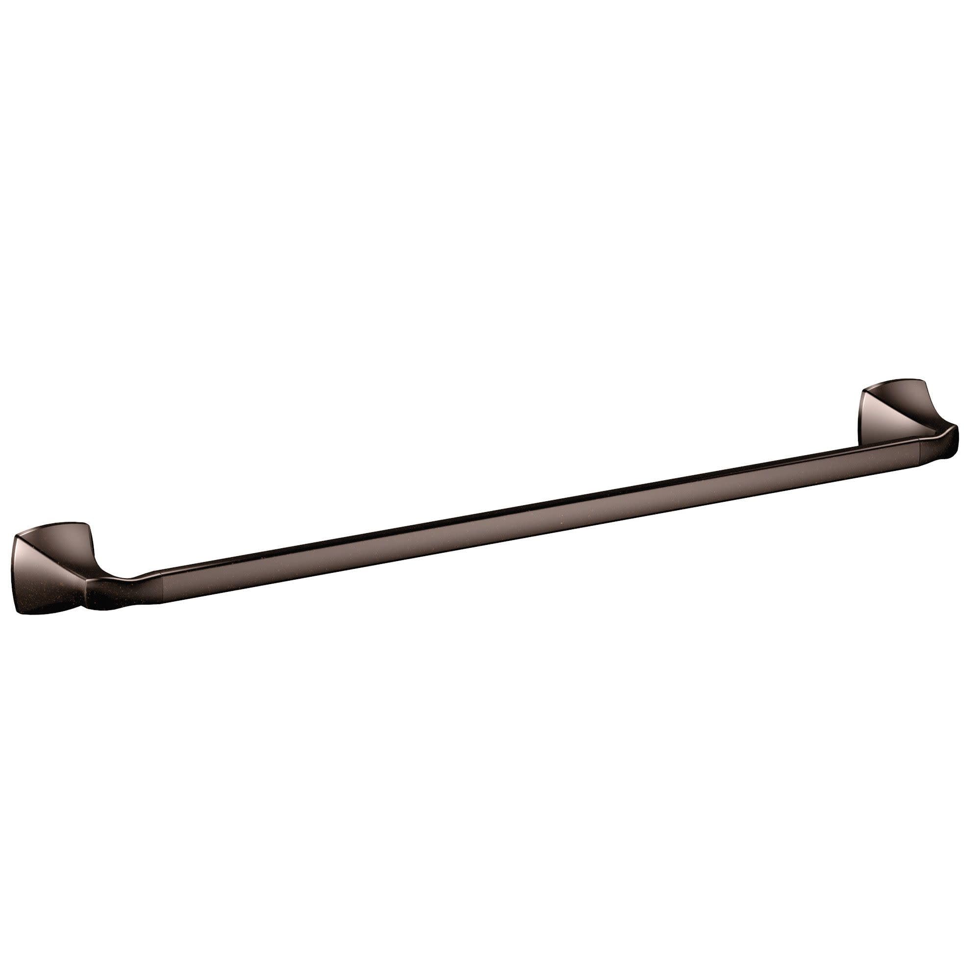 Moen Yb5124Orb Voss 24-Inch Bathroom Towel Bar, Oil-Rubbed Bronze
