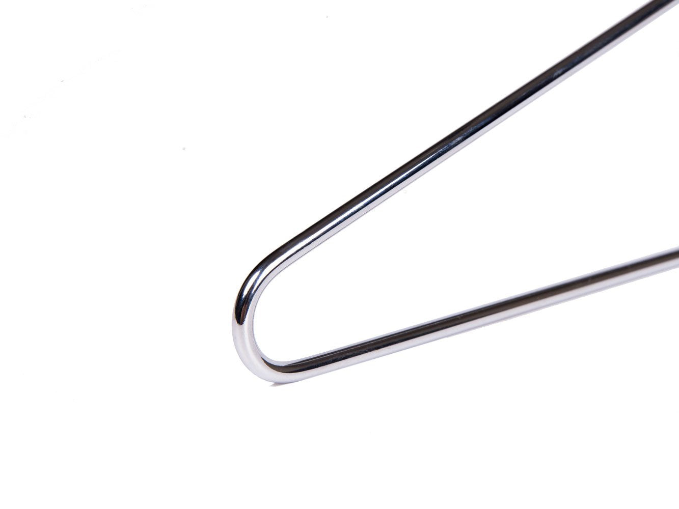 Quality Hangers Heavy Duty Metal Suit Hanger - 8 Pack, Chrome - Model 5272
