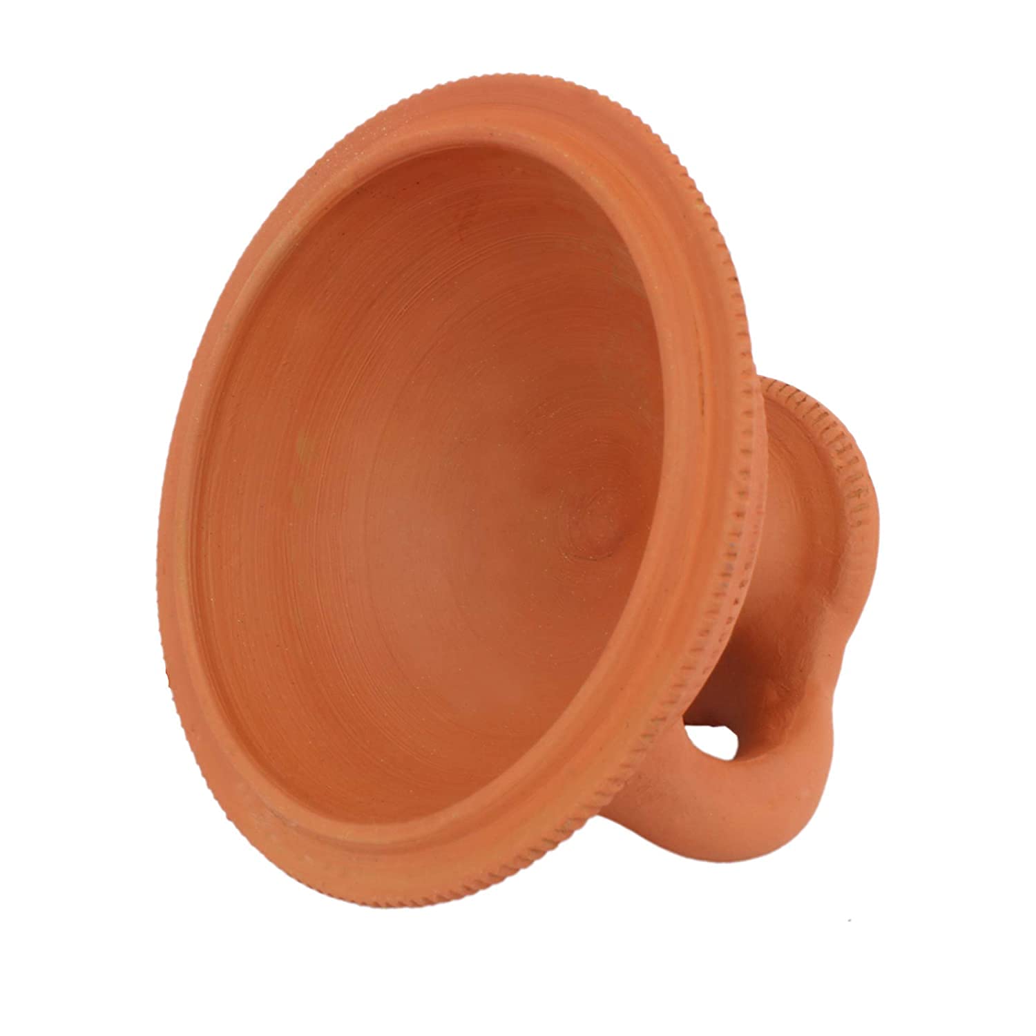Kc Products Desi Handmade Natural Clay Dhupdhani  Dhoop Loban Dani/Dhuni Burner Holder/Pot Stand For Puja/Hawan/Dhuni [Shop/Offi