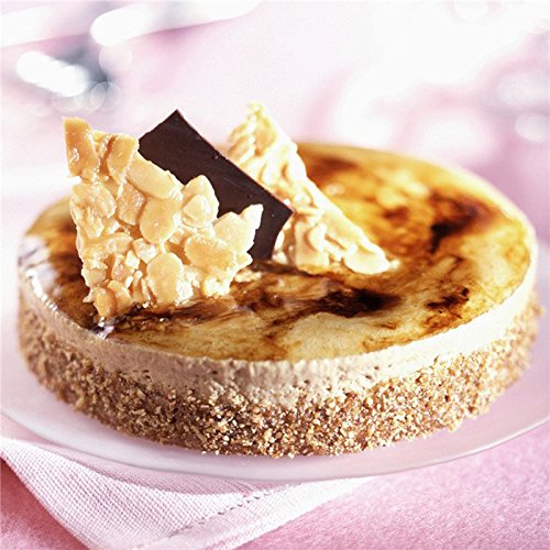 Obuy 3-Cavity Large Round Silicone Disc Cake, Pie, Custard, Tart And Resin Coaster Mold 2 Pcs
