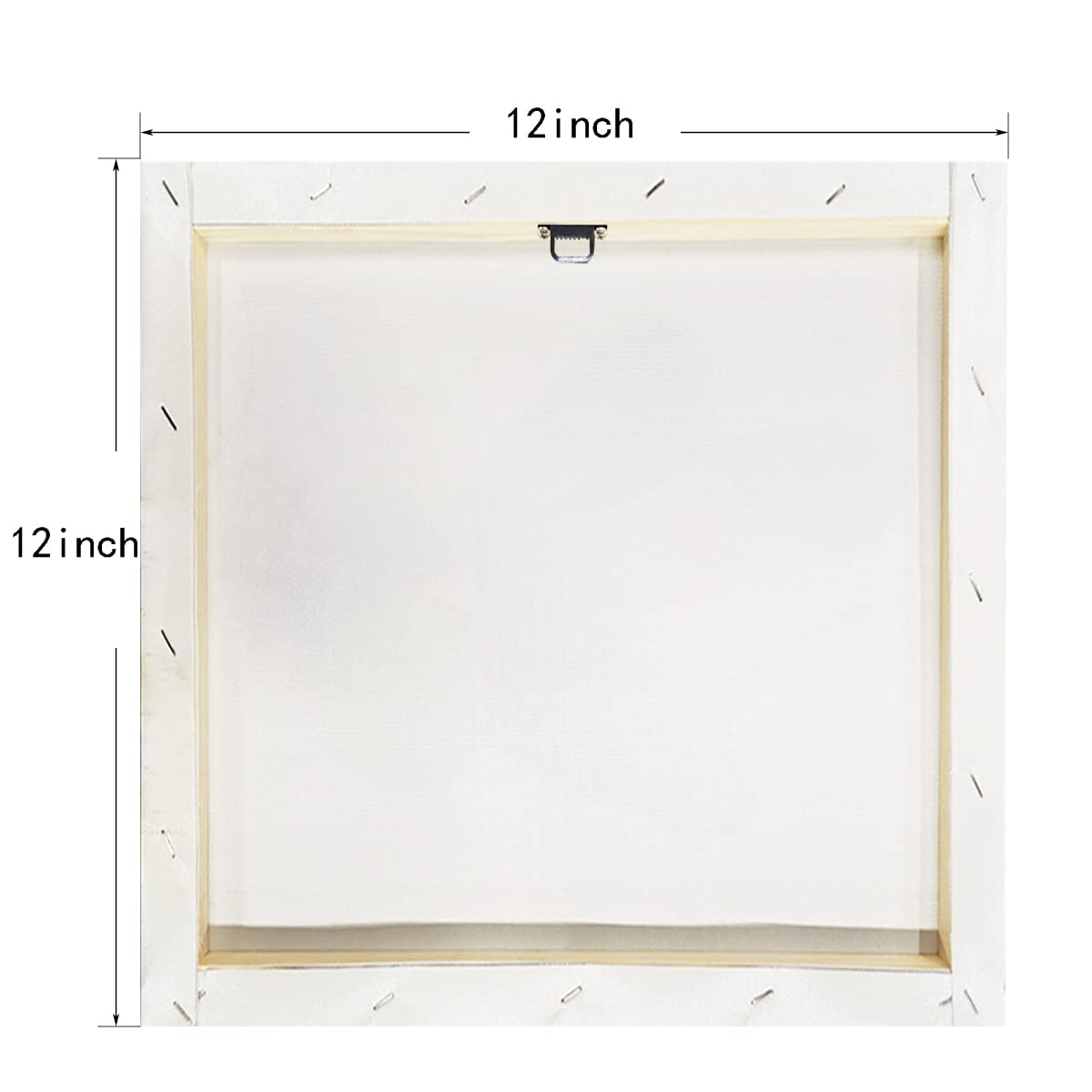 Highland Cow Canvas Wall Art Animal Print Pictures Highland Fluffy Cattle Photo Framed Farmhouse Painting 12X12 Inches For Home