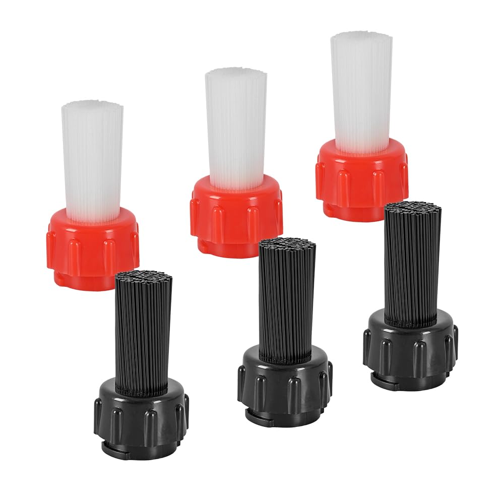 Espresso Machine Cleaning Brush Kit - Cafemasy 6Pcs Replacement Coffee Cleaning Brush Head