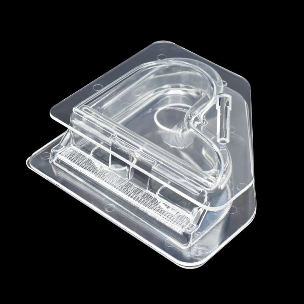 Tuke 3D Piano Chocolate Molds Diy Clear Plastic Polycarbonate Mould For Cake Topper Decorating, Fondant, Candy, Plaster Of Paris