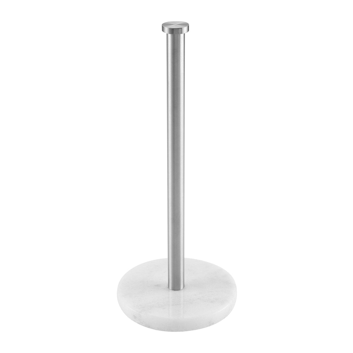 Kes Paper Towel Holder Countertop, Paper Towel Roll Holder Stand For Kitchen With Natural Marble Base Sus304 Stainless Steel For