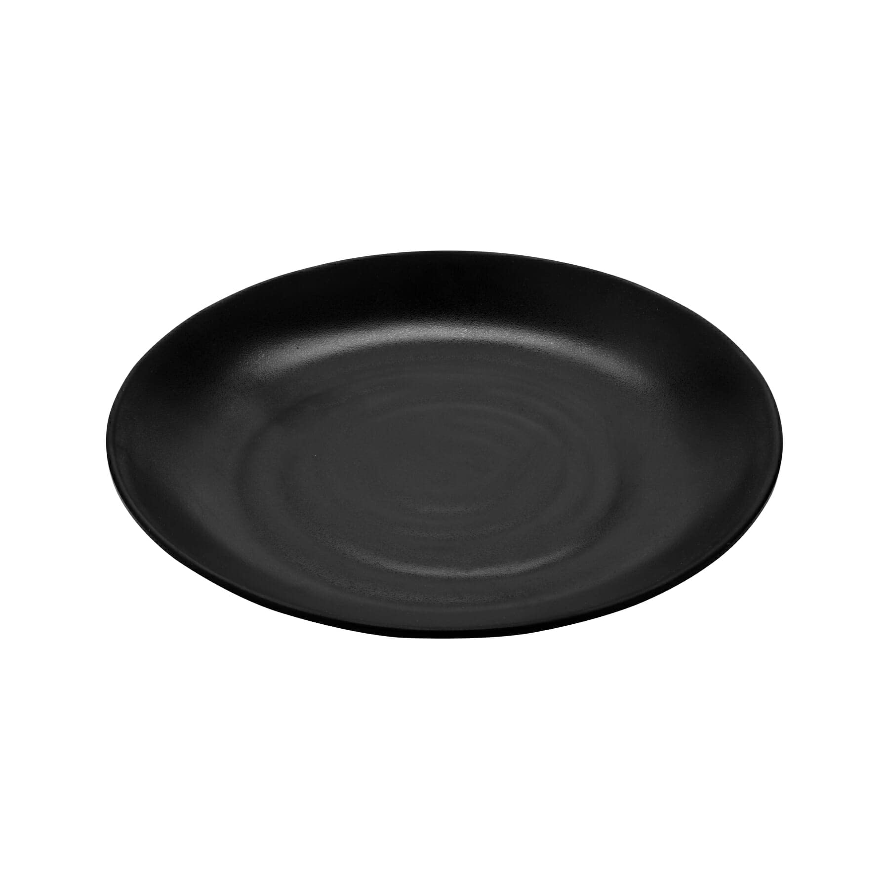 G.E.T. BF-10-BK Black 10 Round Plate (Pack of 12)