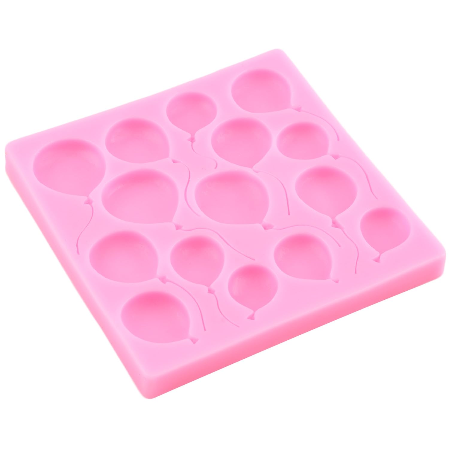 Miyahouse Balloon Chocolate Mold Silicone Air Balloon Fondant Mold For Cake Decorating Chocolate Candy Cupcake Topper Decorating