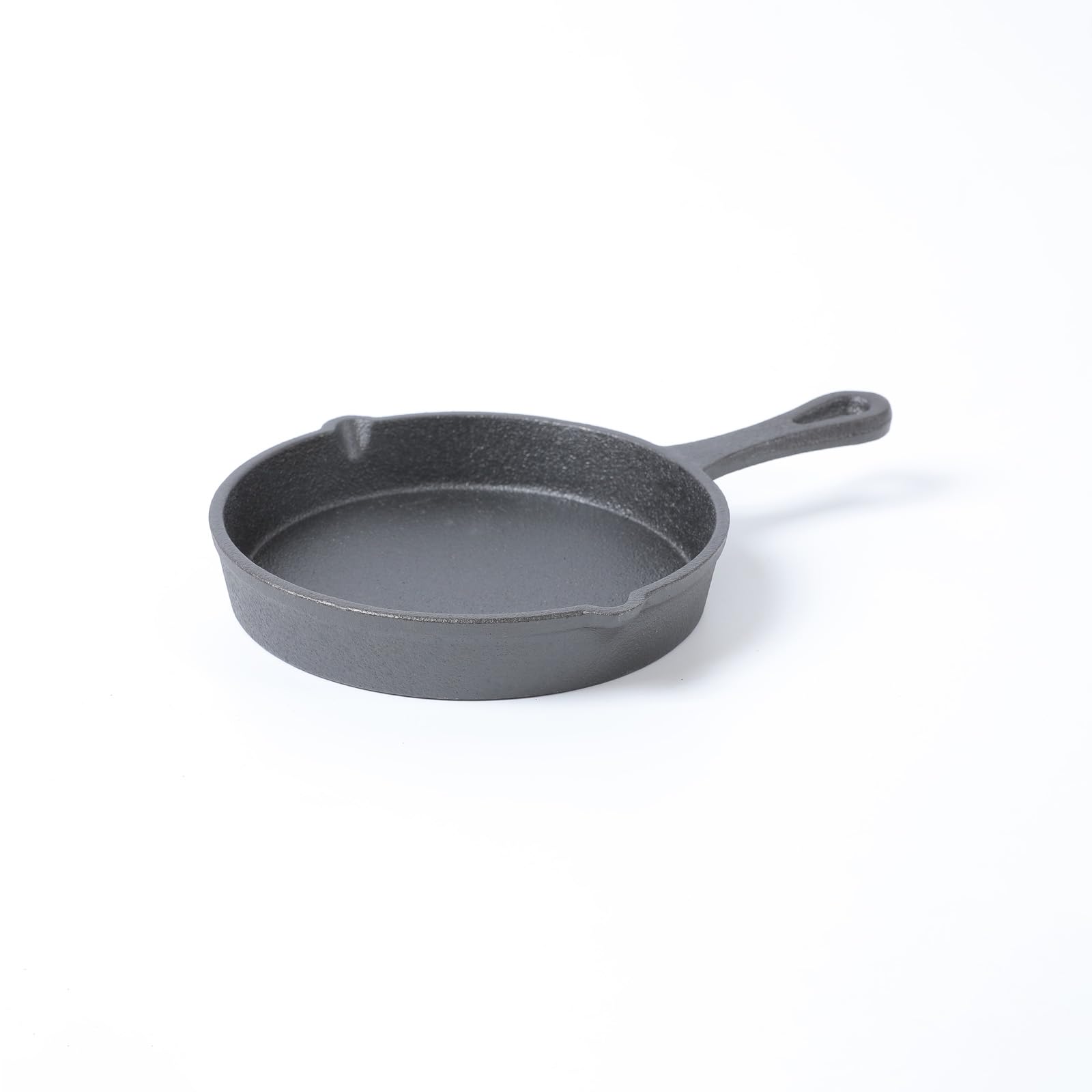 Hawok Cast Iron Miniture Skillet, Mini Server, Balck Round Mini Pan Dia 5.3Inch Pack Of 6
