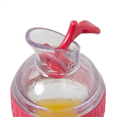 Home Basics 11.8 Oz. Olive Oil Bottle With Easy Pour Spout (Assorted Colors)