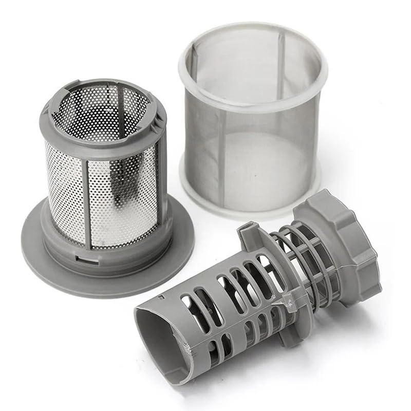 Dishwasher Mesh Filter Set Tool Grey For Dishwashers Series Replacement Universal Kitchen Dish Cleaning Machine Accessories