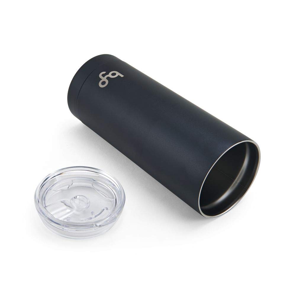 BYO by BUILT 20oz Double Wall Stainless Steel Tumbler, Matte Black, Model 5237927, 1 Count