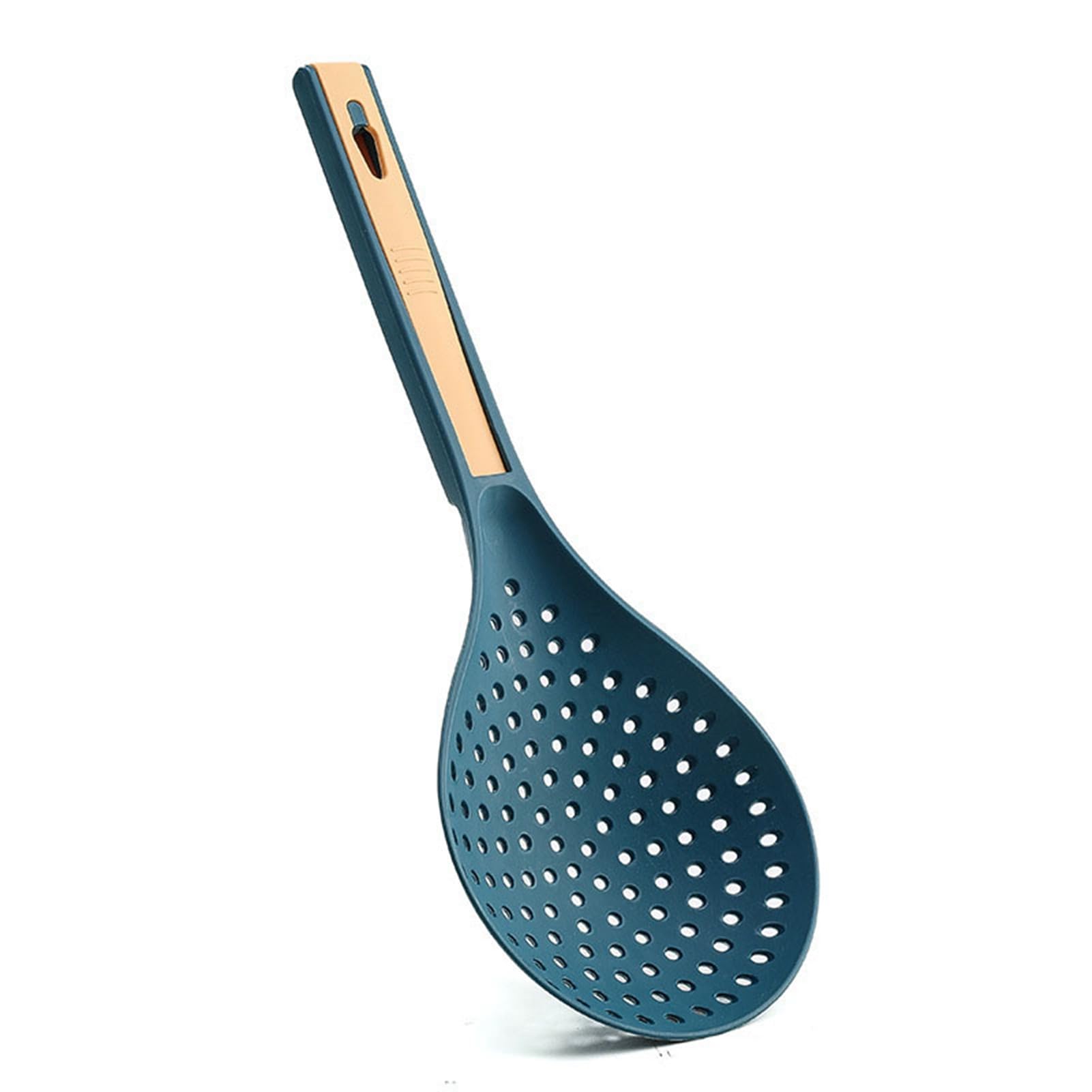 Aramox Plastic Skimmer Spoon, Large Capacity Heat Resist Multifunctional Fine Slotted Spoon with for Kitchen Cooking Noodles Dum