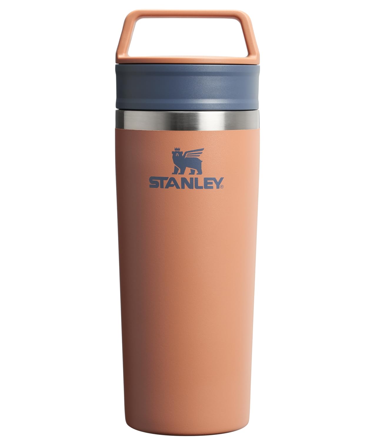 STANLEY Cafe To Go Travel Mug 16 oz | Leakproof TwoPart Drink Through Lid | Tumbler Cup for Coffee, Tea and Drinks | Insulated 