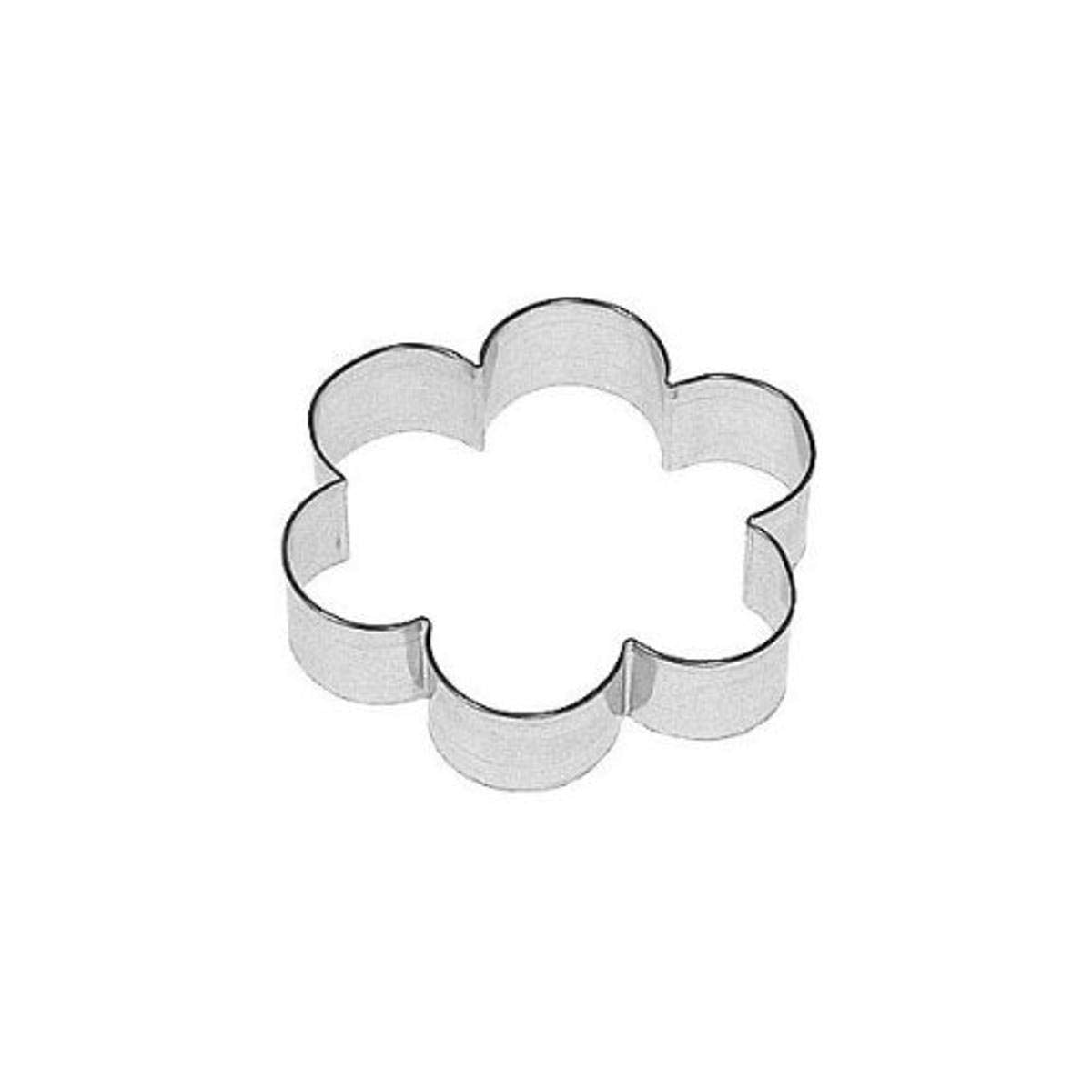 Cybrtrayd R&M Scalloped Biscuit Cutter 4'', One Size, Metallic