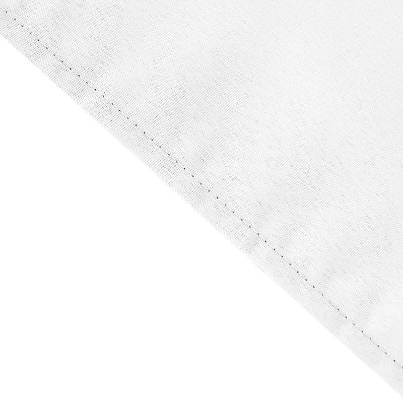 Balsacircle 54X96-Inch White Rectangle Polyester Tablecloth Table Cover Linens For Wedding Party Events Kitchen Dining
