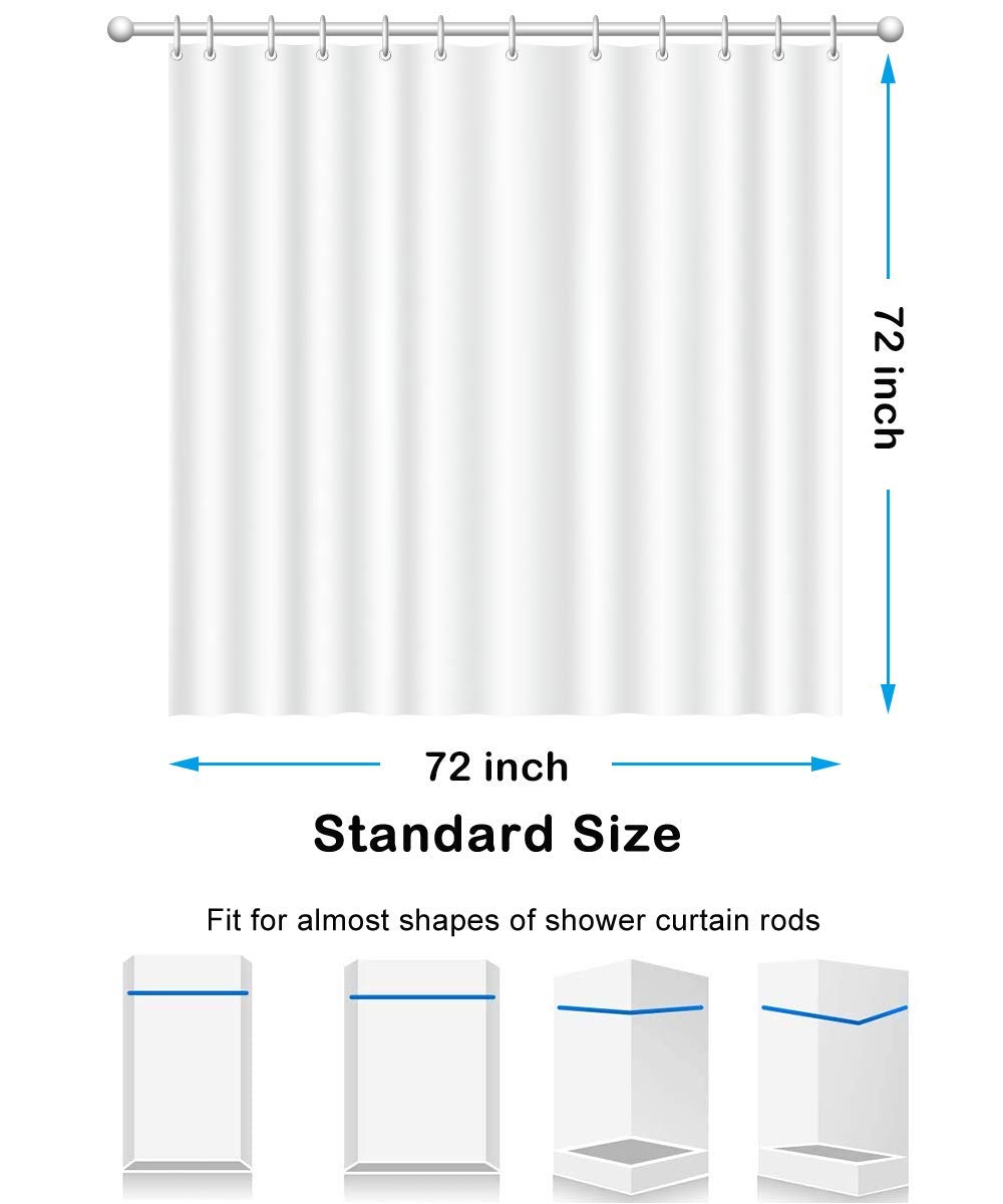 Christmas Shower Curtain Set, Merry Christmas Red Tree Shower Curtain, Xmas Pine Red And Green Shower Curtain For Bathroom Decor