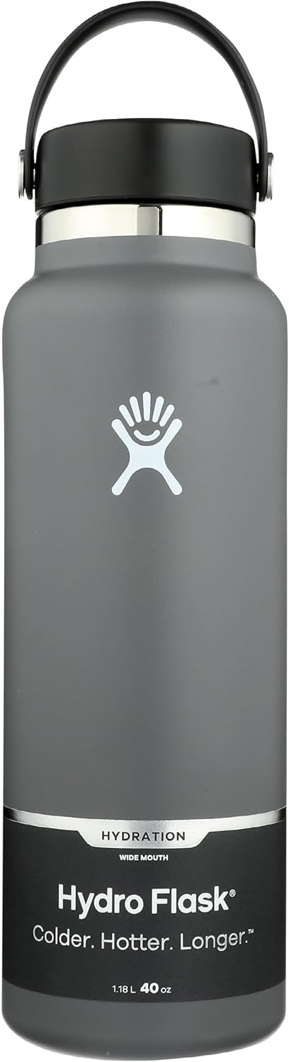 Hydro Flask 40 Oz Wide Flex Cap Stone
