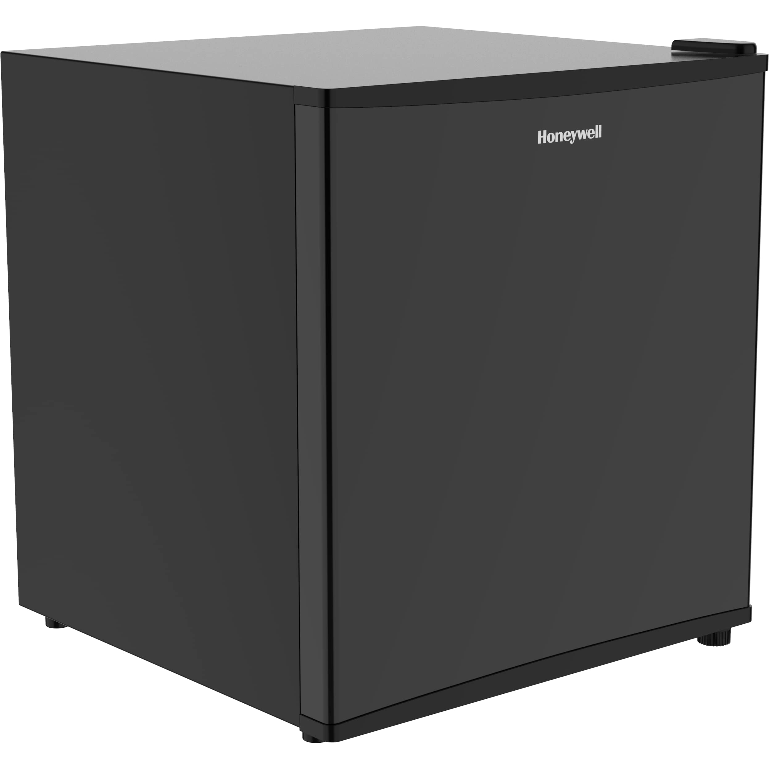Honeywell Compact Refrigerator 1.6 Cu Ft Mini Fridge With Freezer, Single Door, Low Noise, For Bedroom, Office, Dorm With Adjust