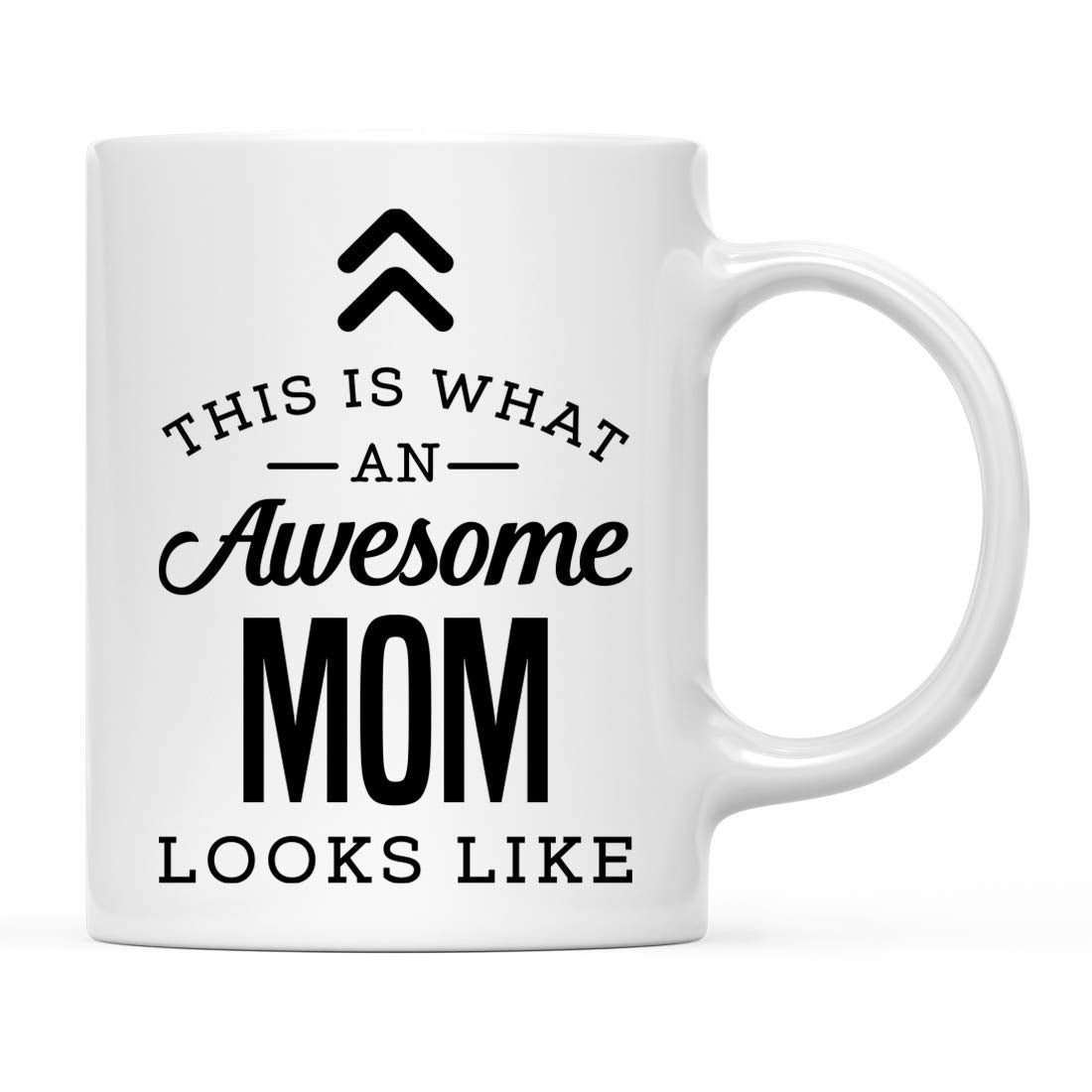 Andaz Press 11oz. Ceramic Coffee Tea Mug Gift, This is What an Awesome Mom Looks Like, 1-Pack, Birthday Gift Ideas Coworker Him
