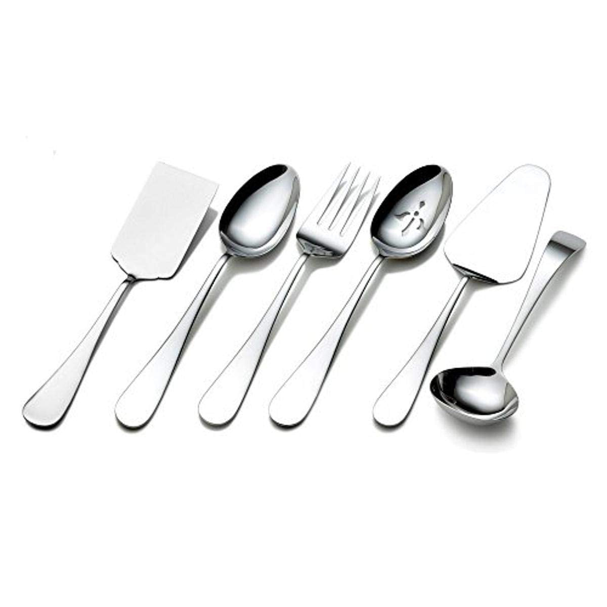 Towle Living 5072433 Basic 6-Piece Stainless Steel Hostess Set