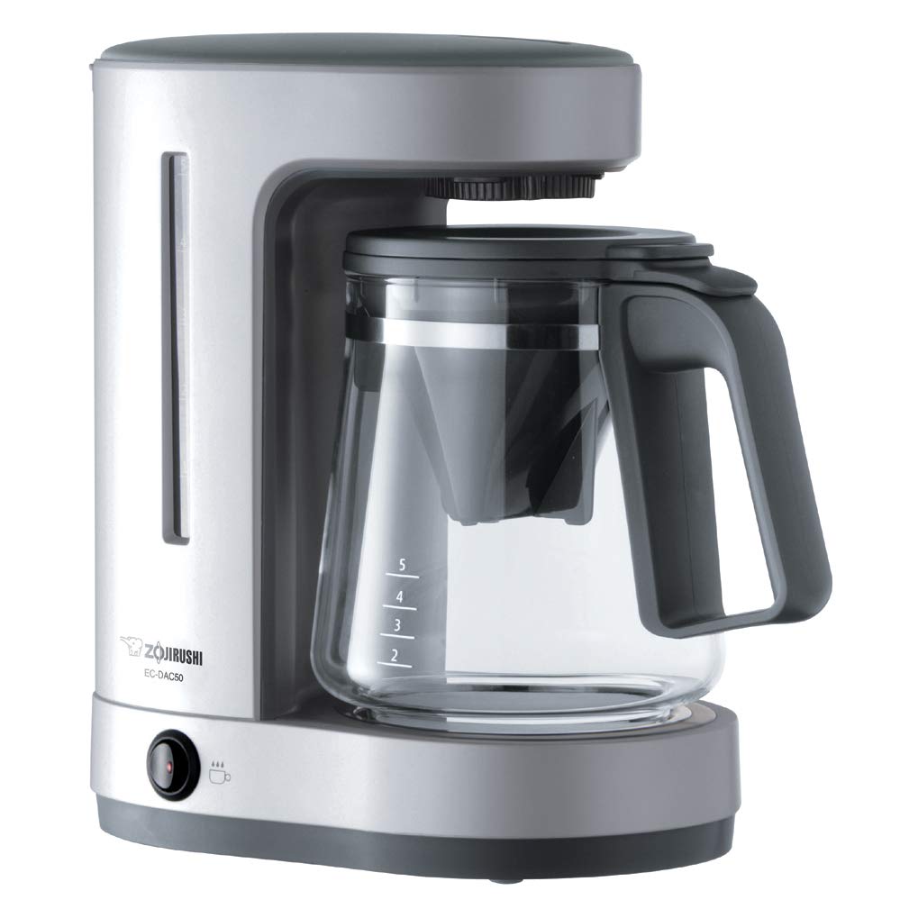 Zojirushi ECDAC50 Zutto 5Cup Drip Coffeemaker,Silver
