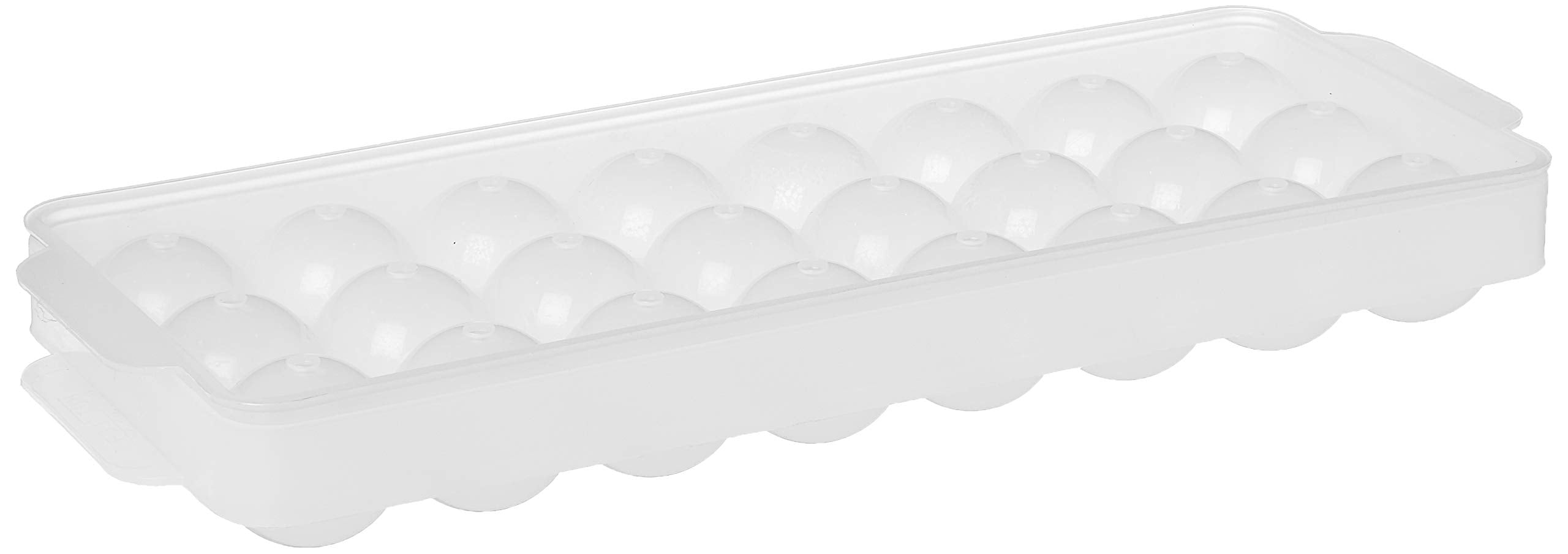 Hutzler Ball Ice Tray Mold, 24 Spheres, Natural