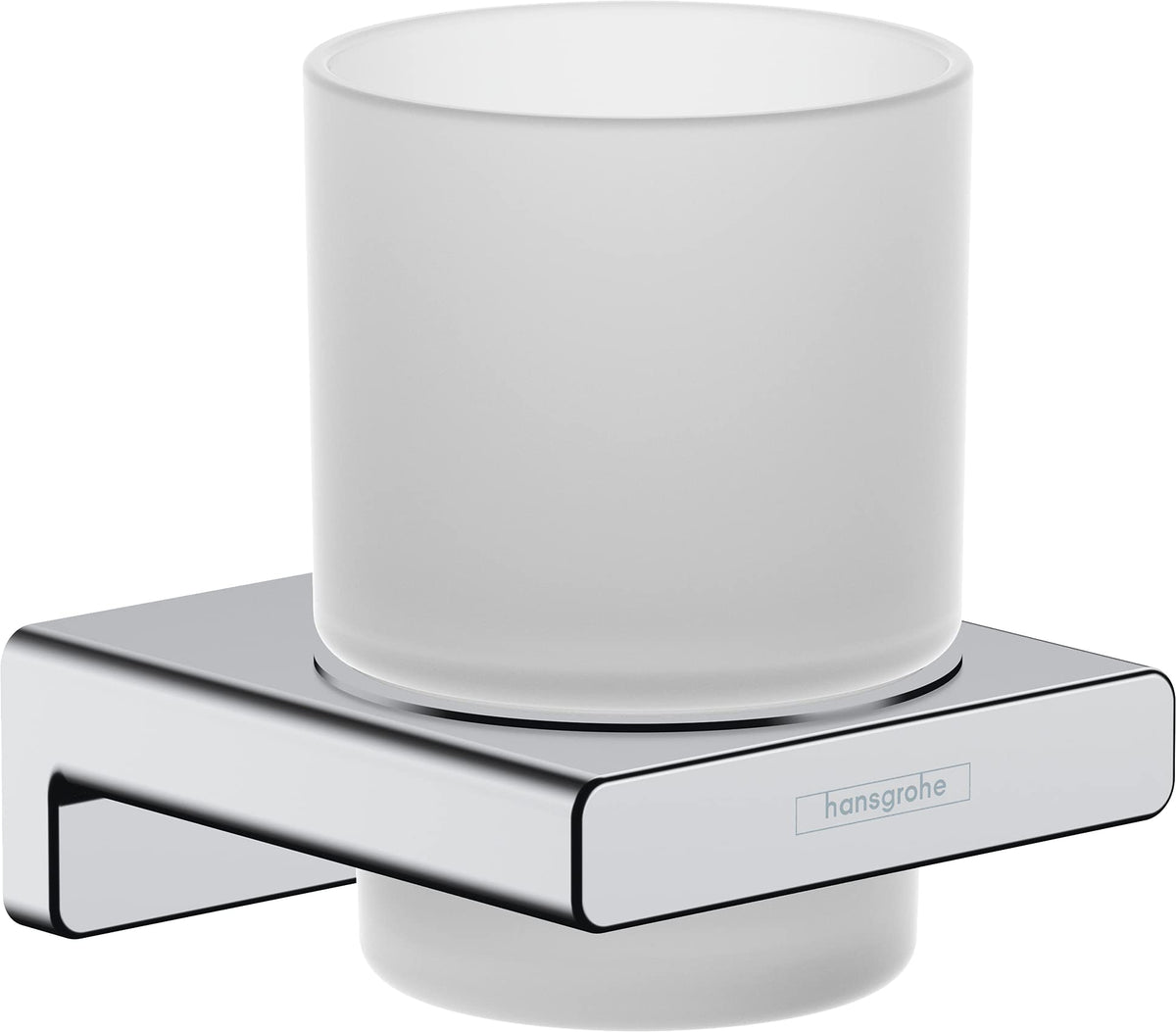 Hansgrohe 41749000 Addstoris Toothbrush Holder Tumbler, 125 X 90 X 115, Chrome