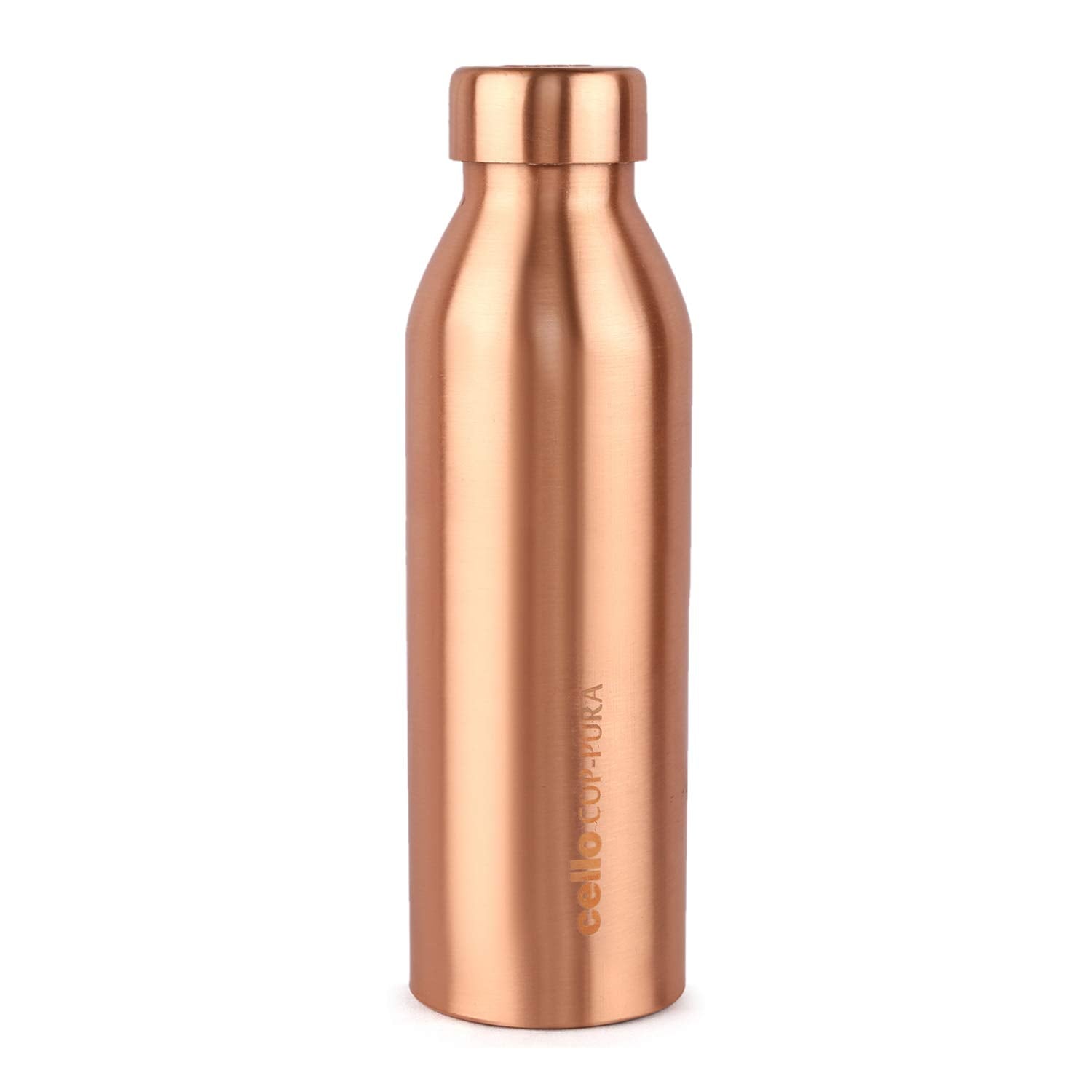 Cello Moksh Copper Water Bottle (1000Ml, Brown)