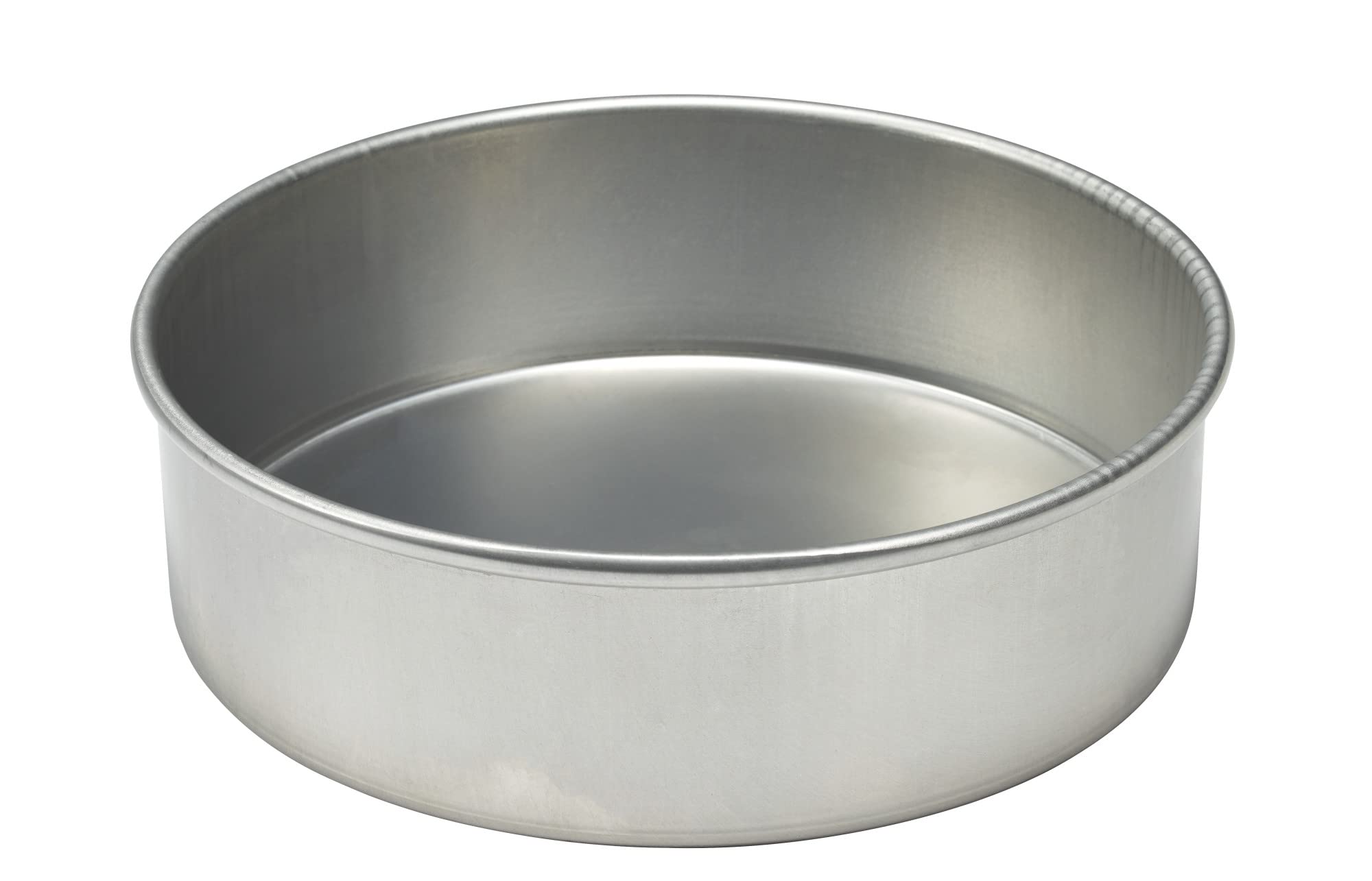 Decopac 10 Inch 16 Gauge Aluminum Round Cake Pan, 10'' W X 3'' H, Made From Premium, Hardened Aluminium Alloy For Superior Durab