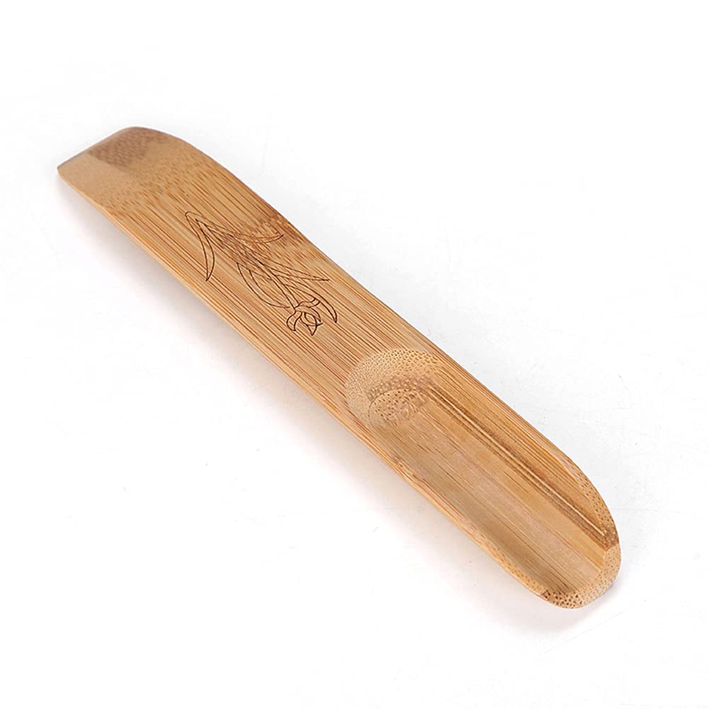 3Pcs Bamboo Tea Spoon Scoop Shovel Wooden Loose Tea Scoop Chinese Tea Fittings For Scooping Coffee Powder,Tea,Cacao,Condiment An