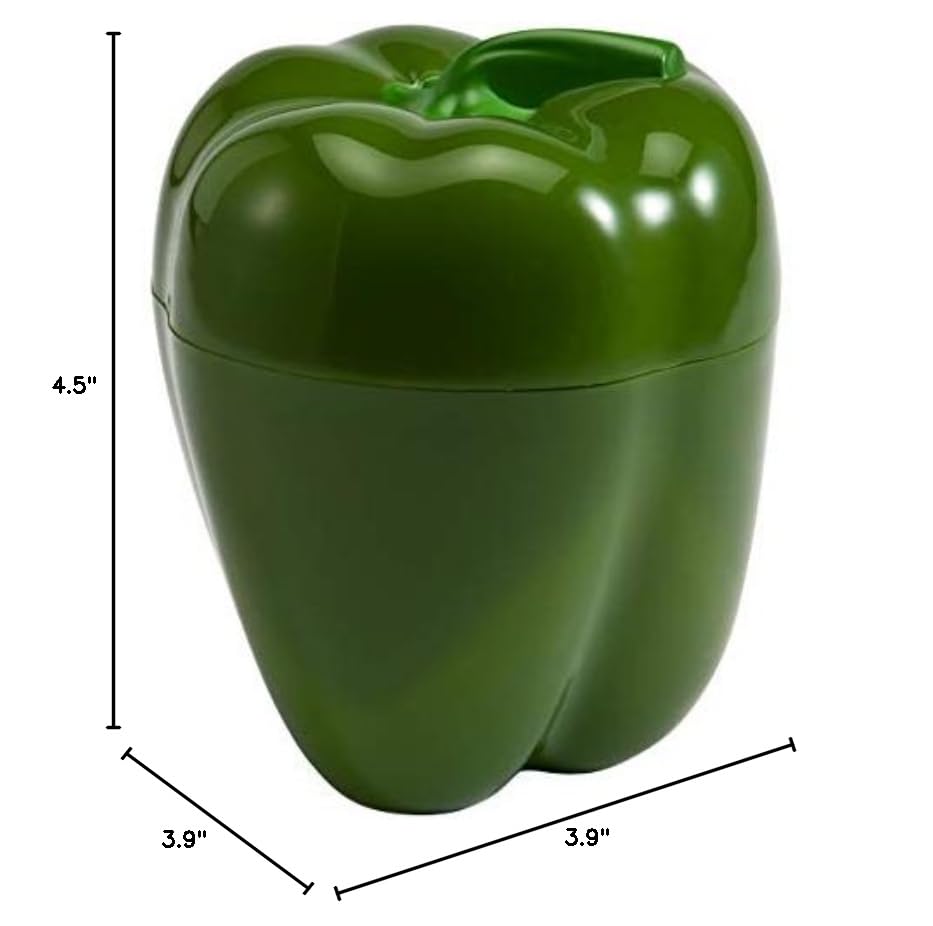 Hutzler Pepper Savers Set - Green Pepper And Red Pepper Savers
