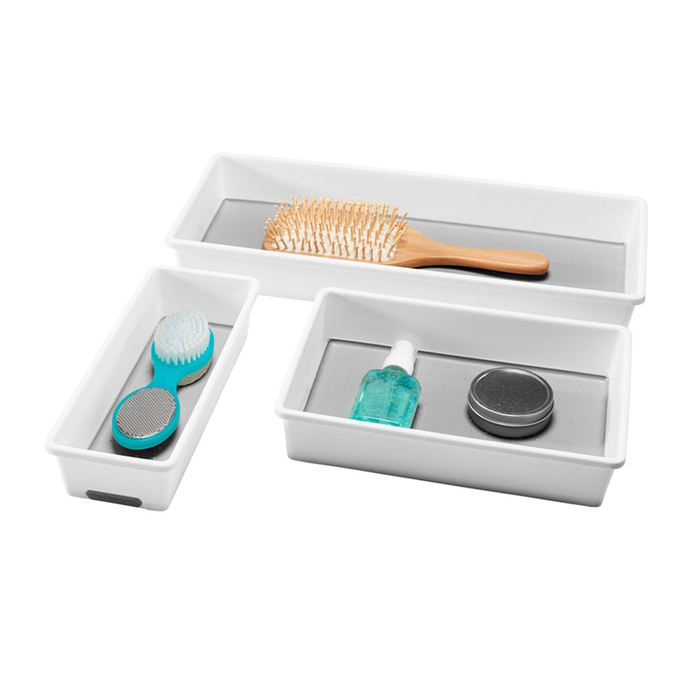 Madesmart Tray, Set Of 3, White, Premiumwhite