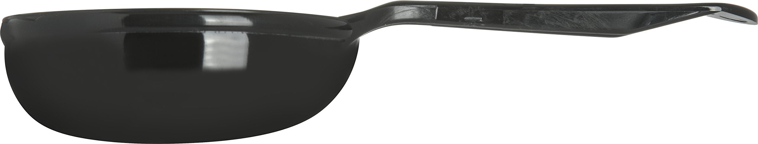 Carlisle Foodservice Products 493003 Measure Miser Solid Short Handle Measuring Spoon, 6 Ounces, Black (Pack Of 12)