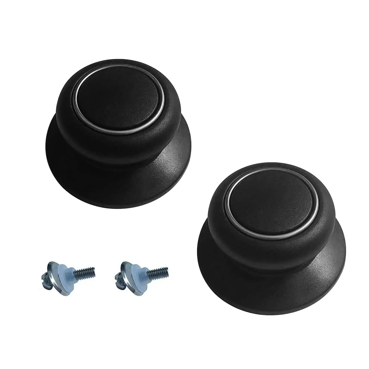 2 Pack Pot Lid Top Replacement Knob -Heat Resistant, Bakelite Kitchen Pot Lid Handle, Replacement Holding Handle Knobs For Casse
